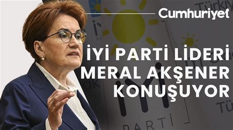 CANLI CHP midemi bulandırıyor demişti Seçim yaklaşırken Akşener