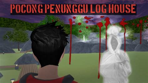 Pocong Penunggu Pemandian Air Hangat Drama Sakura School Simulator