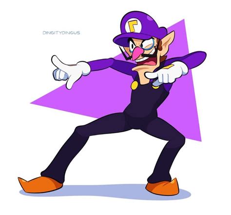 Look At This Beautiful Waluigi Art Fandom