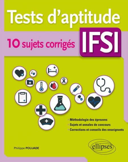 Tests daptitude IFSI 10 sujets corrigés