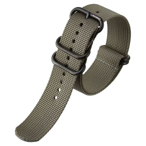 Zulu High Quality Nylon Watch Strap Heavy Duty Nato By Zuludiver Tm