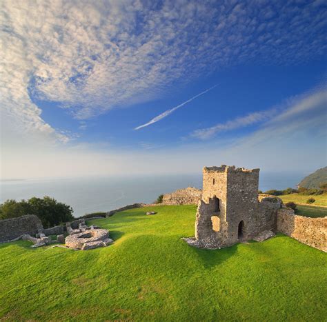 Llanstephan 46 Llansteffan Castle Carmarthenshire Wales Phil