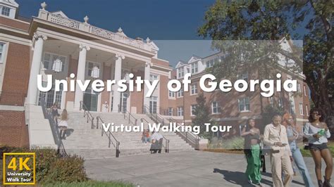 University Of Georgia Part 2 Virtual Walking Tour 4k 60fps Youtube