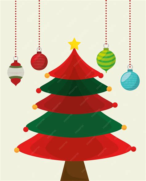 Premium Vector Merry Christmas Card Design