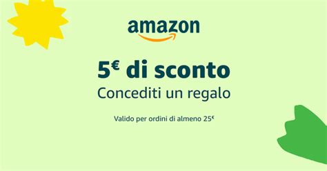 Amazon Regala Un Buono Sconto Da A Utenti Fortunati