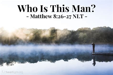 "Who Is This Man?" — Matthew 8:26-27 (What Jesus Did!)