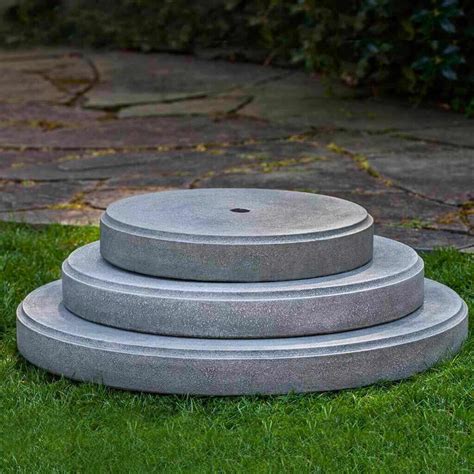 Round Concrete Baseplinth Campania