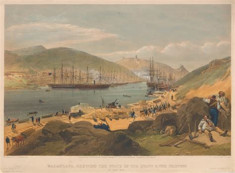 William Simpson, Ukraine - Balaklava, 1855 | The Map House