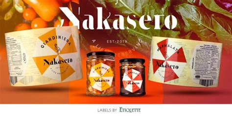 Printed Labels for Condiment Jars | The Etiquette Labelling and Label ...