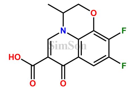 Ofloxacin Ep Impurity A Cas No Simson Pharma Limited