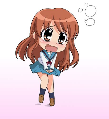 The Big Imageboard Tbib 1girl Asahina Mikuru Black Socks Blue