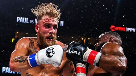 Watch Jake Pauls Knockout Rematch With Tyron Woodley Youtube