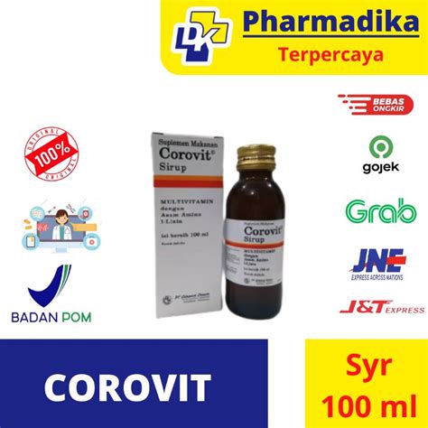 Jual COROVIT SYR 100ML Shopee Indonesia