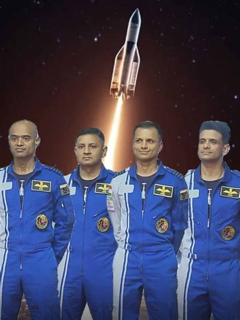 Meet the 4 Astronauts Picked for ISRO's Gaganyaan Mission