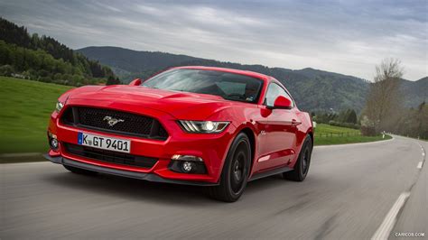 2015 Ford Mustang Coupe V8 Race Red Euro Spec Front