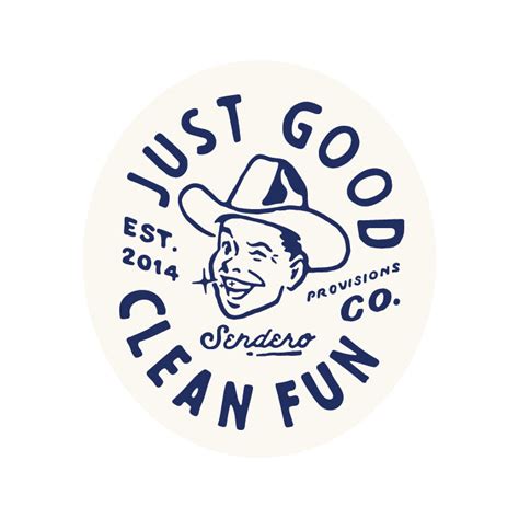 Good Clean Fun Sticker Sendero Provisions Co