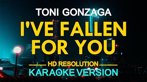 I VE FALLEN FOR YOU Toni Gonzaga Jamie Rivera KARAOKE