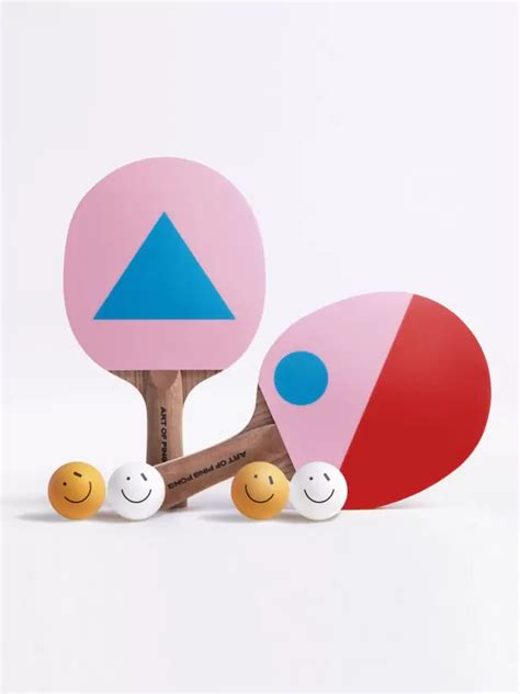 Balance - Ping Pong Set Of ArtBats And ArtBalls - Holly & Co