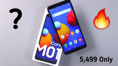 Samsung M01 Core 1gb 16gb Unboxing And Overview In Hindi Youtube