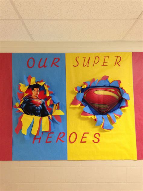 Superhero Classroom Bulletin Board Ideas