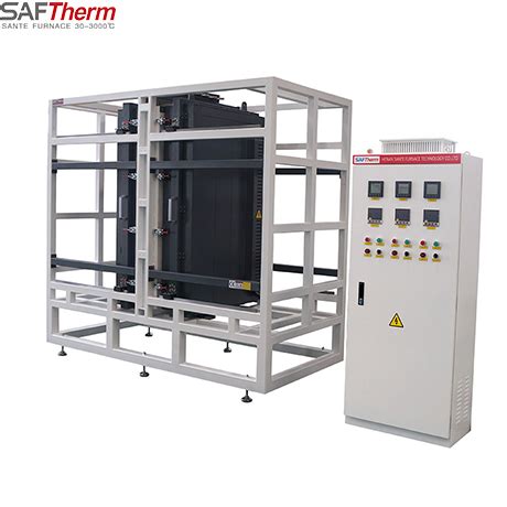 C Zones Vertical Tubular Furnace Henan Sante Furnace Techincal