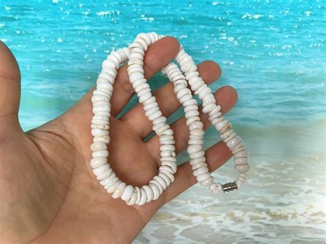 Hawaiian Puka Shell Necklace Surfers Necklace Etsy