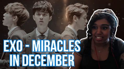 SILENCE EXO Miracles In December Lyrics MV REACTION YouTube