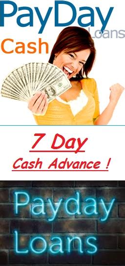 7 DAY Payday Loan Online - From $200 to $5,000