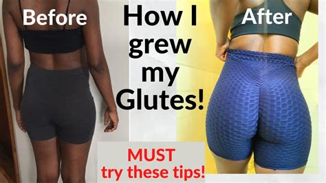 Glutes Before And After