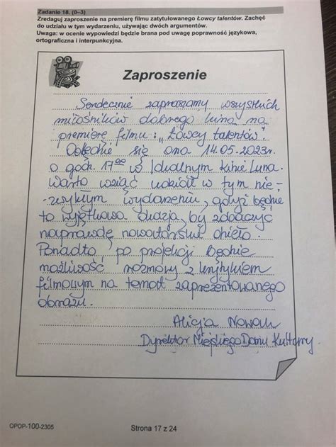 Egzamin ósmoklasisty 2023 z języka polskiego Tu publikujemy arkusze