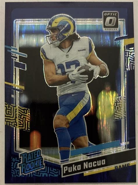 2023 Panini Donruss Optic Rated Rookie Purple Shock Prizm 238 Puka