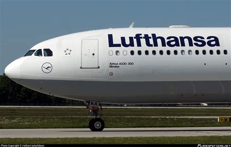 D AIKA Lufthansa Airbus A330 343 Photo By Riethart Tatschdaun ID