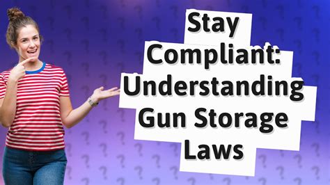 How Do The New DOJ Gun Storage Laws Affect Me YouTube