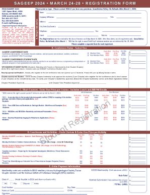 Fillable Online Enengs Memberclicks SAGEEP 2022MARCH 20 24REGISTRATION