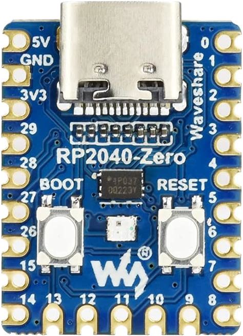 Waveshare Rp Zero A Low Cost High Performance Pico Like Mcu Board