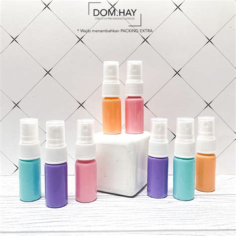 Jual Botol Spray Kaca Pastel Ml Face Mist Handsanitizer Packaging