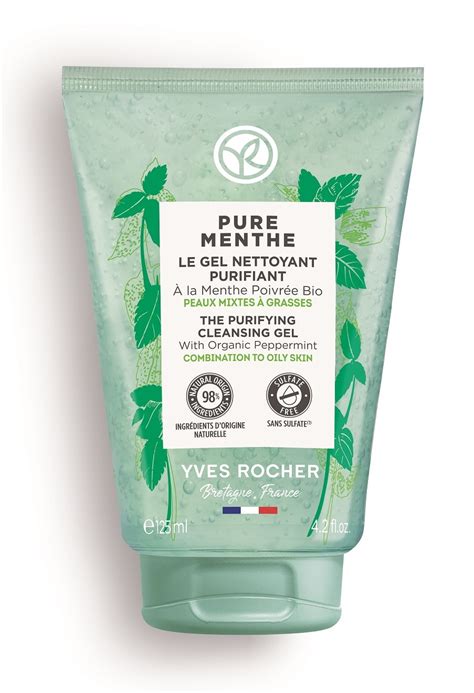 Le Gel Nettoyant Purifiant Pure Menthe Yves Rocher