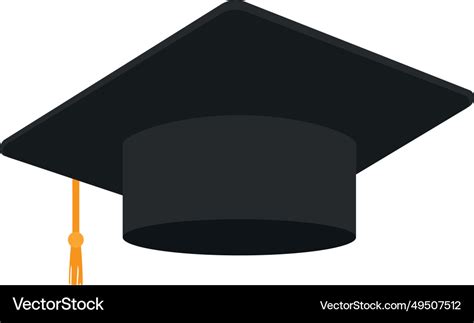 Graduation cap Royalty Free Vector Image - VectorStock