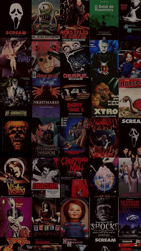 Classic Horror Collage