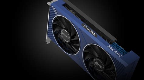 Sparkle Intel Arc A580 Orc Oc Edition 8gb Gddr6 Thermalsync Torn Cooling Axial Fan Metal