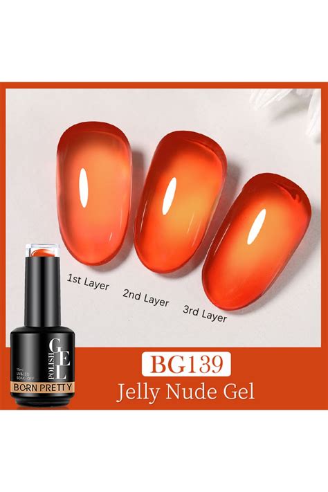 Born Pretty PRO JELLY NUDE GEL 15 ML YARI SAYDAM KALICI OJE Fiyatı Yorumları