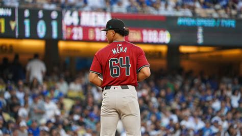 How Did D Backs Cristian Mena Fare In Mlb Debut Vs Dodgers