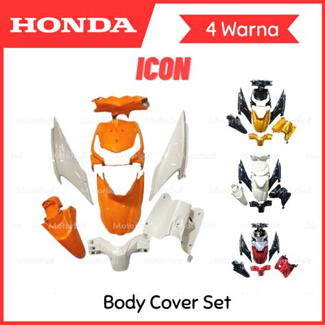 Honda Icon Original Bsh New Full Body Cover Set Coverset Kosong