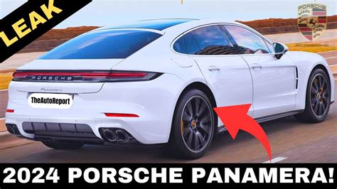 New Look Porsche Panamera Turbo S Revealed Youtube