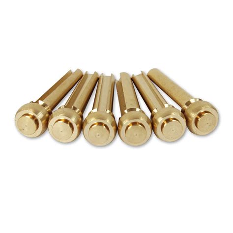 6pcs Pure Copper Acoustic Guitar Bridge Pins String Nail Pins Chord