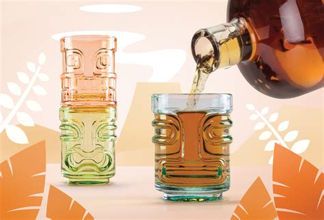 Tiki Shot Glasses On Behance