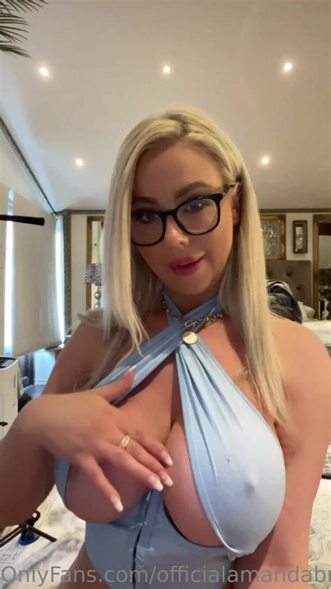 Amanda Breden Blonde With Huge Natural Tits Page 14