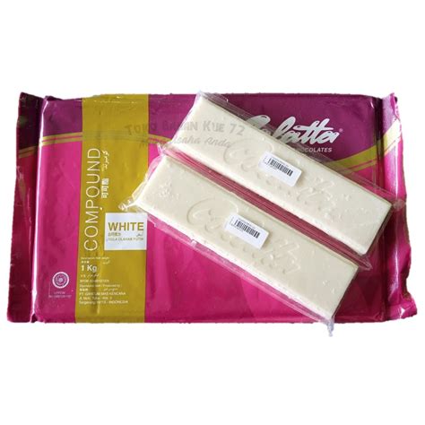 Jual 1batang Colatta White Chocolate Compound 200gr Dari Kemasan 1kg