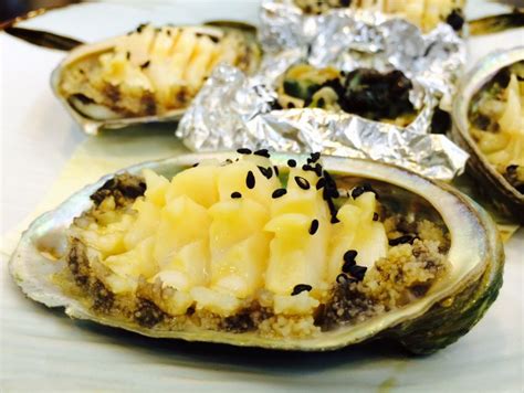 Famous Abalone In South Korea Cooked In Butter Abalone South Korea