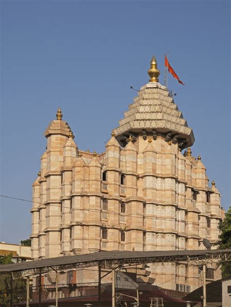 Siddhivinayak Temple Dedicated To Lord Ganesh at Prabhadevi Editorial ...